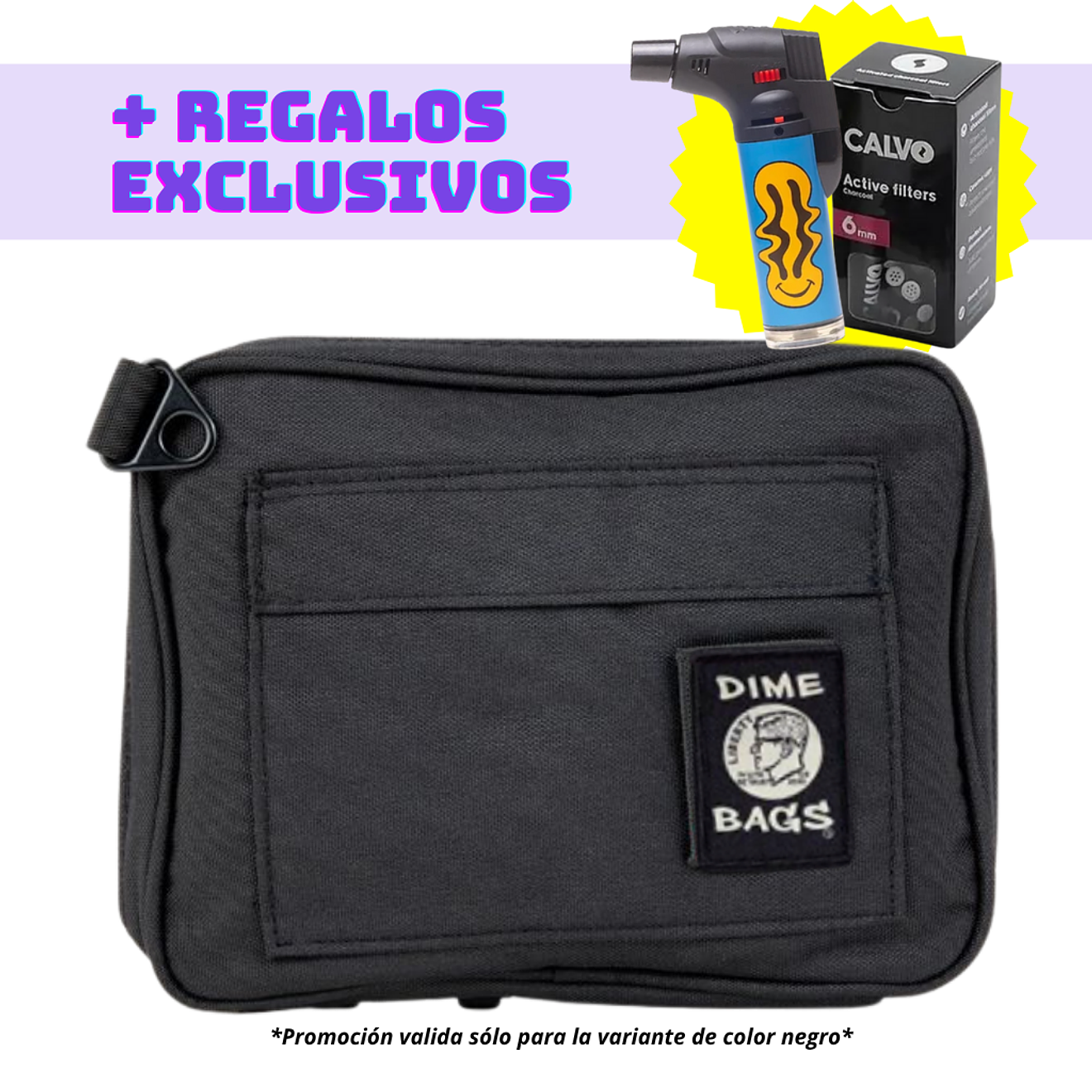 Dime Bags Estuche The Boss Con Clave Anti-Olor 25cm 1