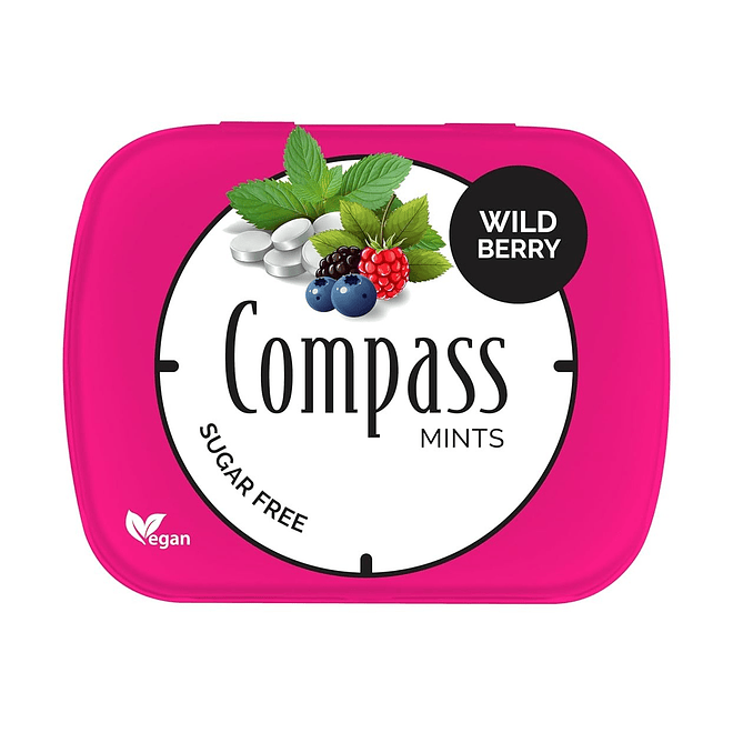 Mentitas Compass Wild Berry - Sin azúcar 1