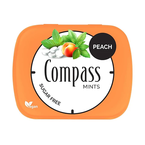 Mentitas Compass Durazno - Sin azúcar