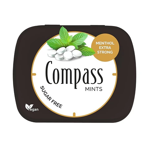 Mentitas Compass Menthol Extra Strong- Sin azúcar