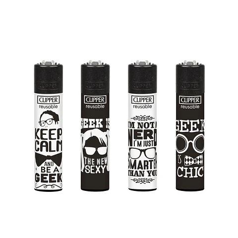 Encendedor Clipper Nerd Sentences