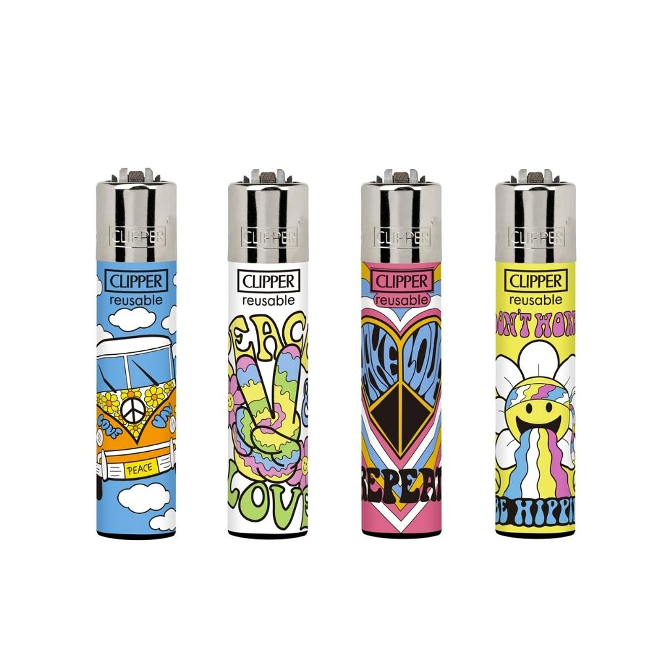  Encendedor Clipper Be Hippie 1