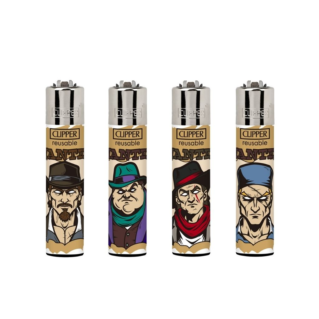 Encendedor Clipper Cowboy Life 3 1