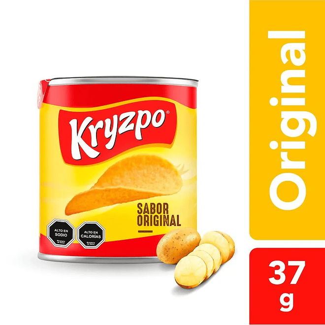 Papas Fritas Kryzpo Sabor Original 37g 2