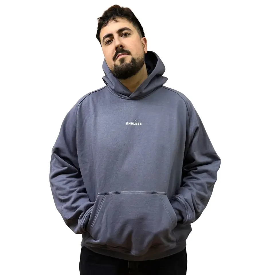Polerón Hoodie Gris Alien En El Viaje - Fumetas x Endless 2