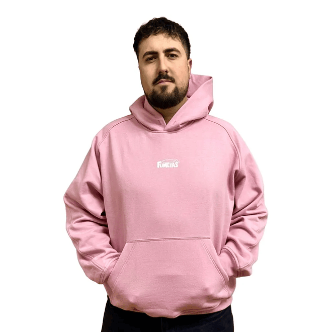 Polerón Hoodie Rosado Cogollito Chill - Fumetas x Endless 3
