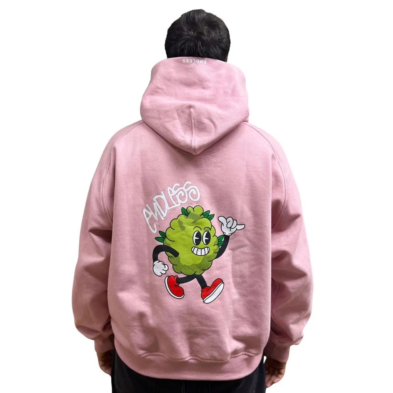 Polerón Hoodie Rosado Cogollito Chill - Fumetas x Endless 1