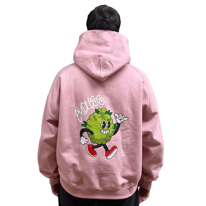 Polerón Hoodie Rosado Cogollito Chill - Fumetas x Endless 1