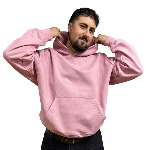 Polerón Hoodie Rosado Cogollito Chill - Fumetas x Endless