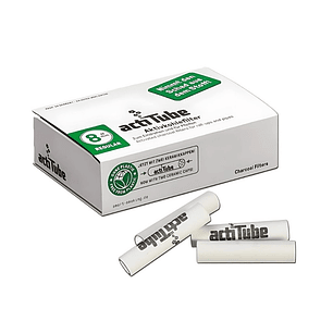 actiTube Boquillas carbón activado Regular 8mm - 40 Unidades