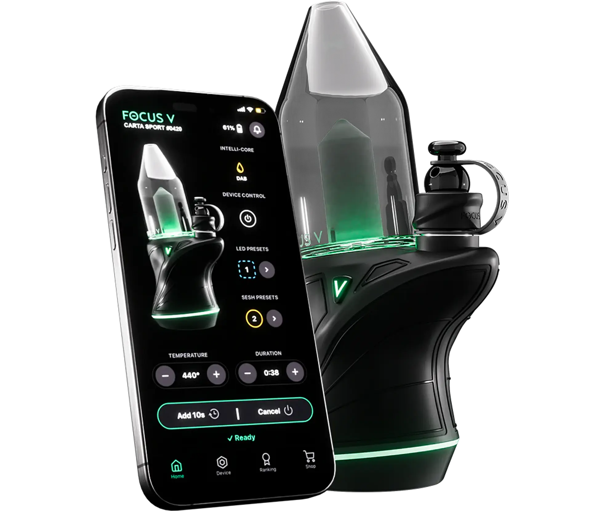 Focus V Vaporizador Carta Sport 5