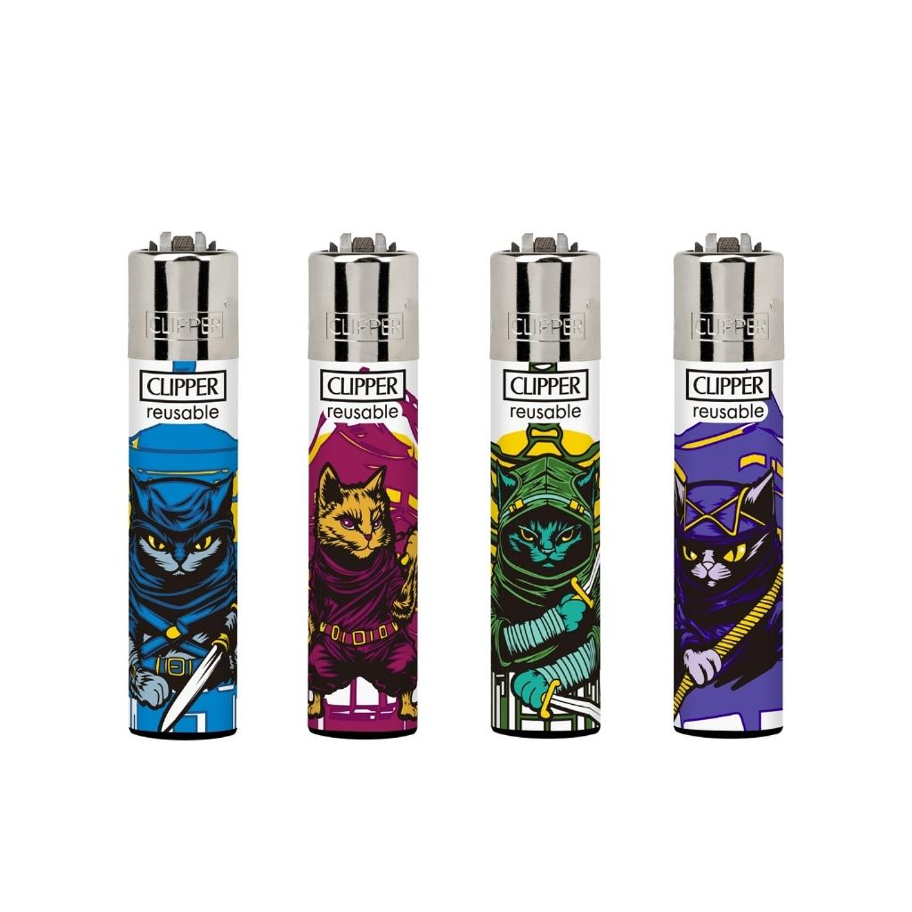 Encendedor Clipper Ninja Cats 1