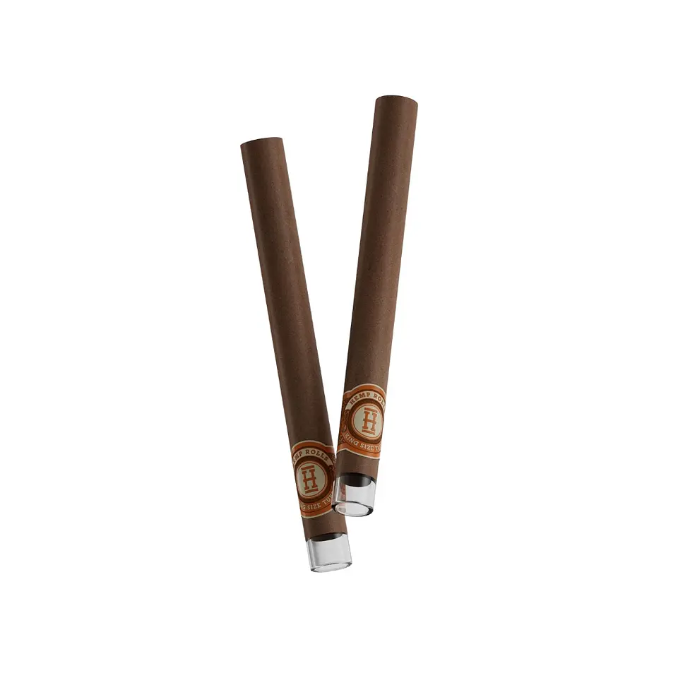 Hemper Hemp Rolls + Glass Tips King Size - Sabores 6