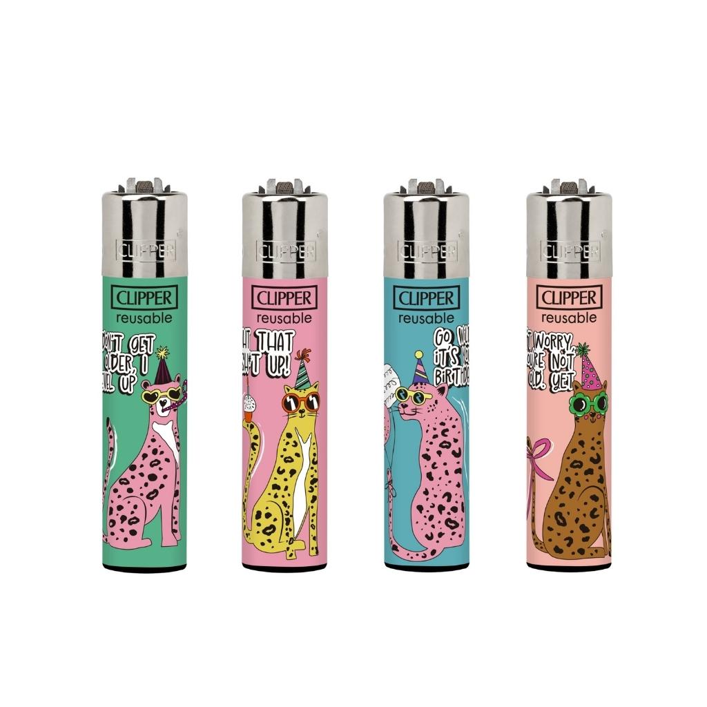 Encendedor Clipper Birthday Leopard