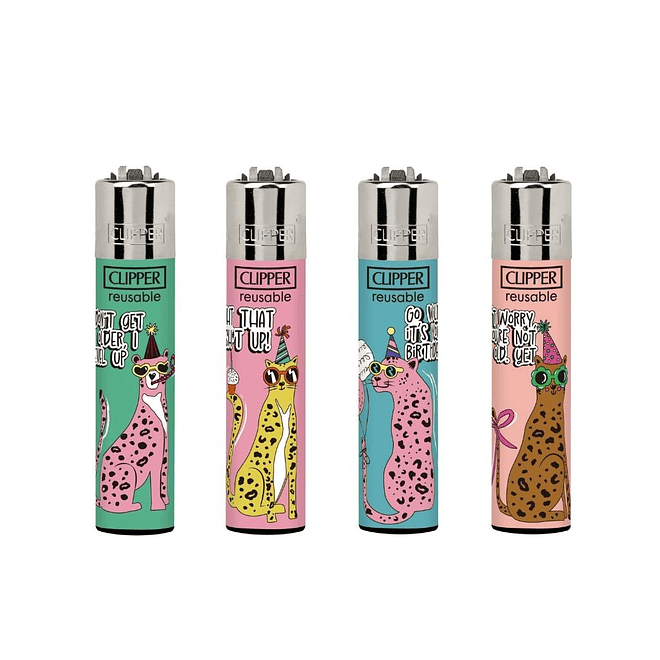 Encendedor Clipper Birthday Leopard 1