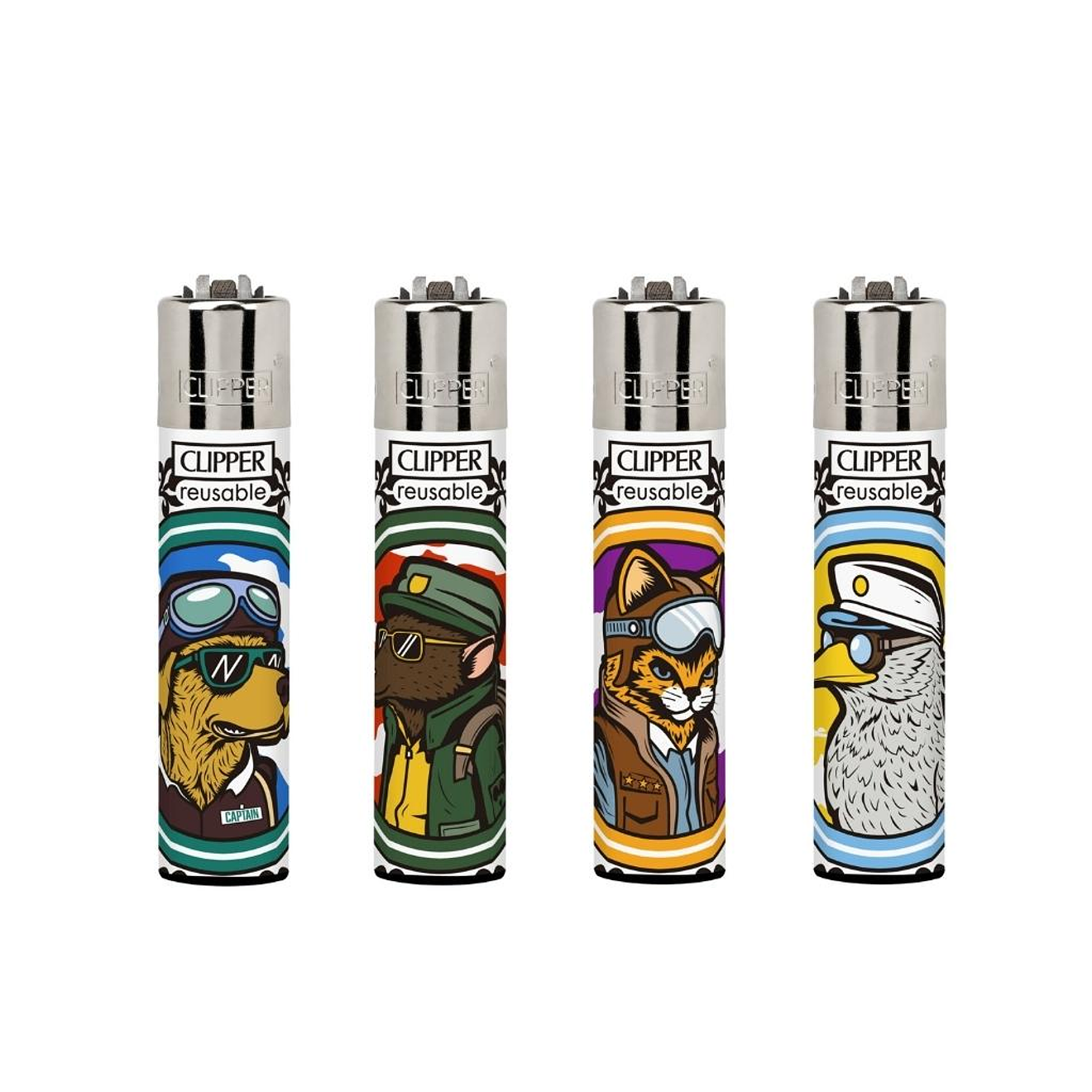 Encendedor Clipper Pilot Animals 1