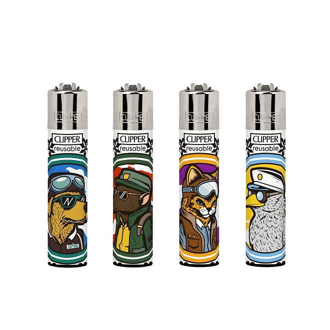 Encendedor Clipper Pilot Animals 1