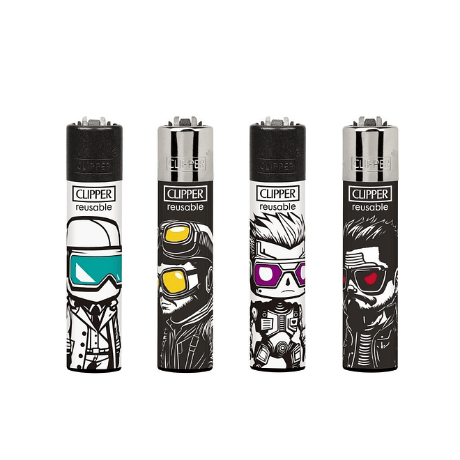Encendedor Clipper Big Head 1