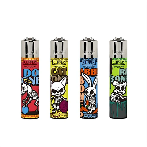 Encendedor Clipper Death Animals 1