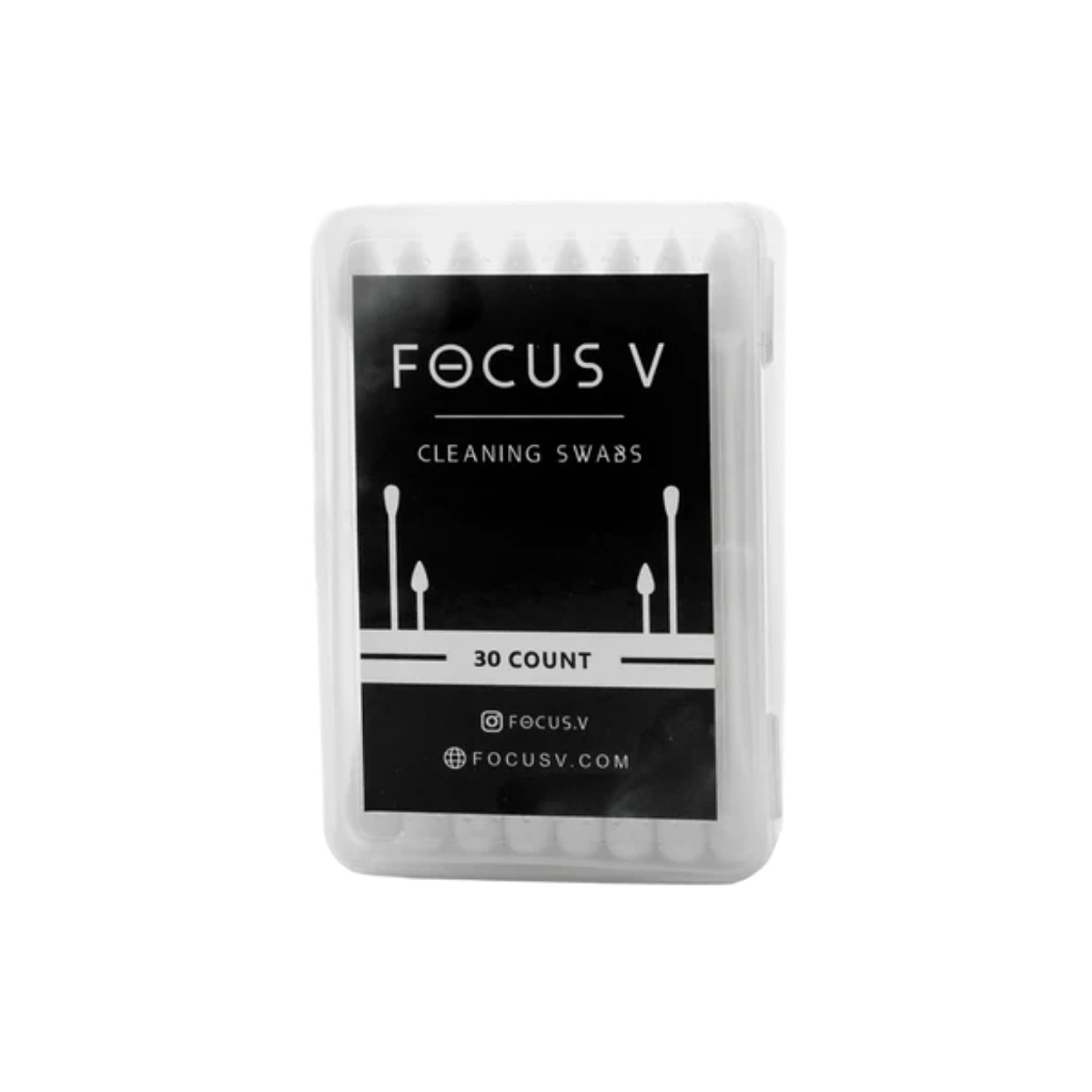 Focus V Dab Swabs – Hisopos Orgánicos de Limpieza (30 unidades) 1
