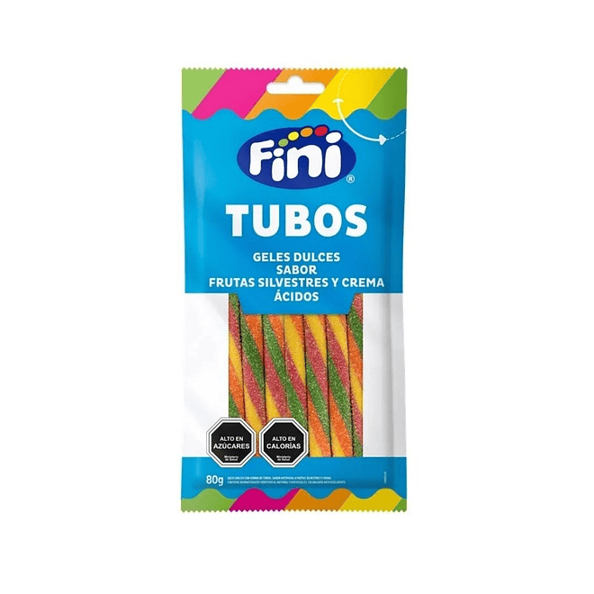 Gomitas Fini Tubo Sabores 80 g 2