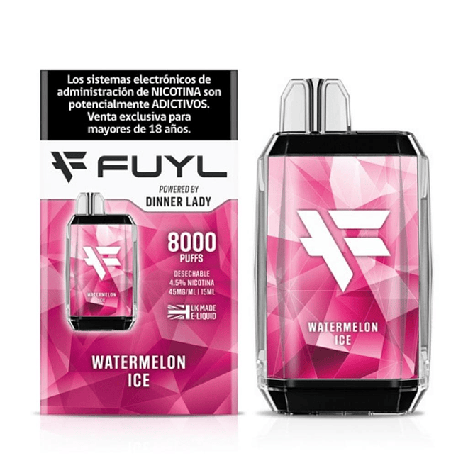 Dinner Lady Fuyl Vaporizador 4.5% 8000 Puffs 1