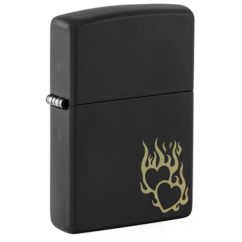 Encendedor Zippo Fire Heart Design