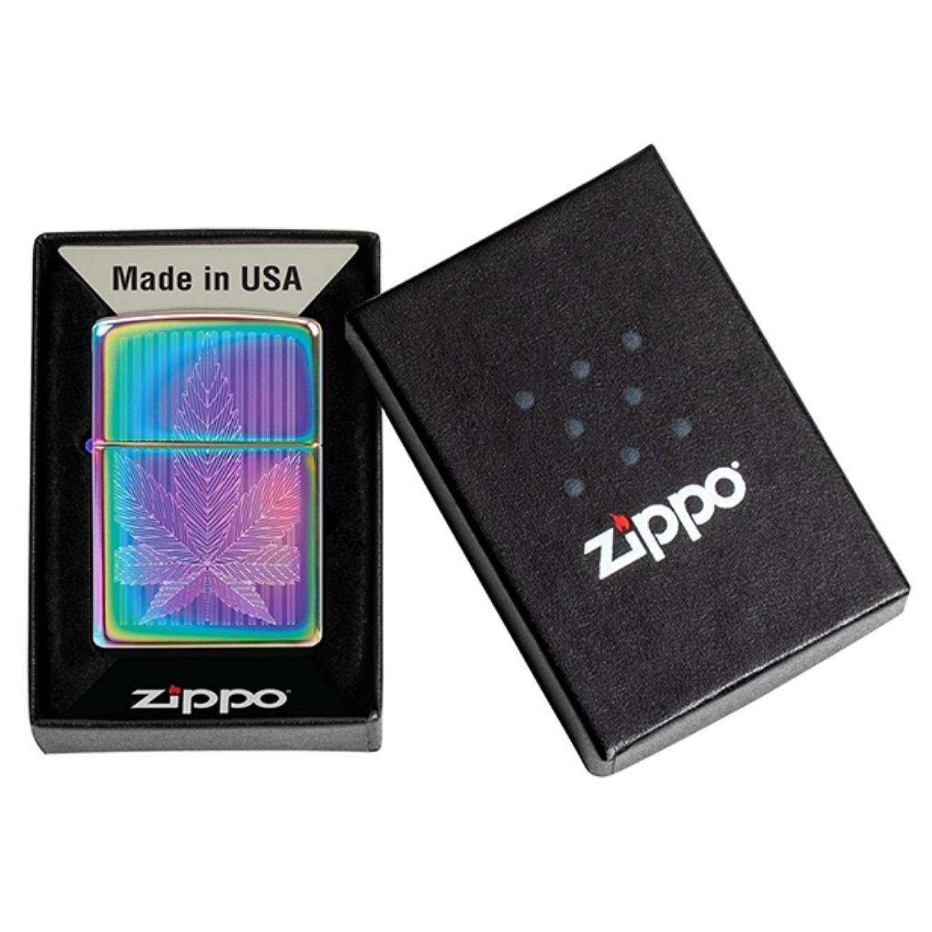 Encendedor Zippo Cannabis Design 3