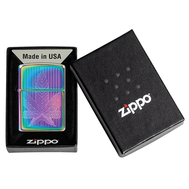 Encendedor Zippo Cannabis Design 3