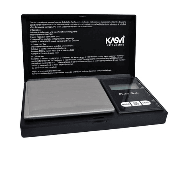 Kasvi Gramera Digital Mini Profesional 500g / Presicion 0.1g 1