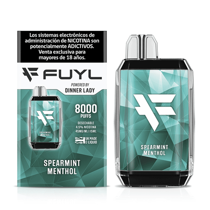 Dinner Lady Fuyl Vaporizador 4.5% 8000 Puffs 6