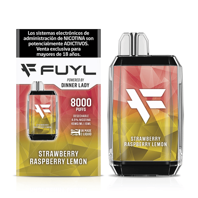 Dinner Lady Fuyl Vaporizador 4.5% 8000 Puffs 10