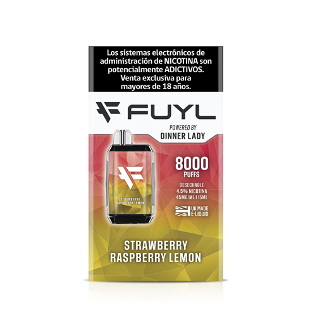 Dinner Lady Fuyl Vaporizador 4.5% 8000 Puffs 8