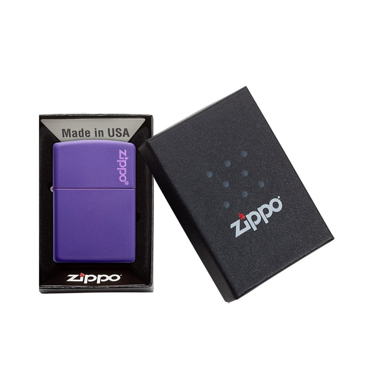 Encendedor Zippo Classic Purple Matte 3