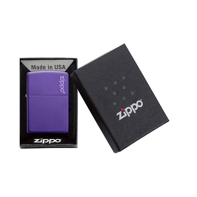 Encendedor Zippo Classic Purple Matte 3