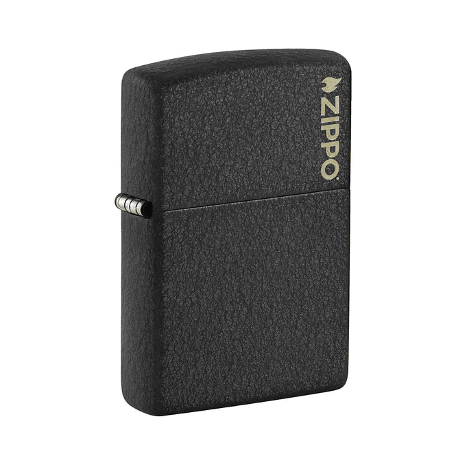Encendedor Zippo Classic Black Crackle  1