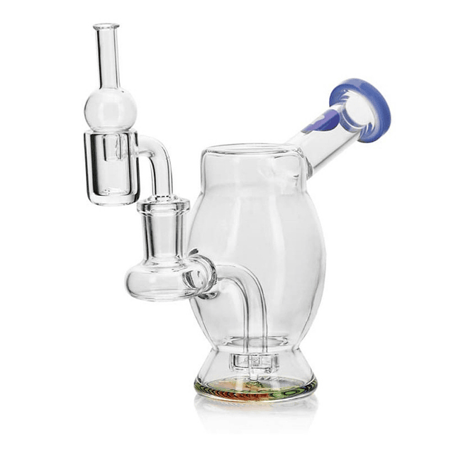 Calvo Wax Set Bubble Rig + Banger + Carb Cap 6