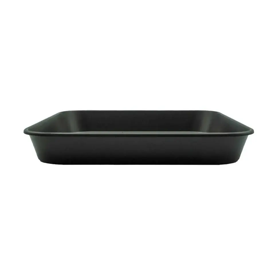 Plato Cuadrado Negro Para Macetas de 11 a 18 Litros 2
