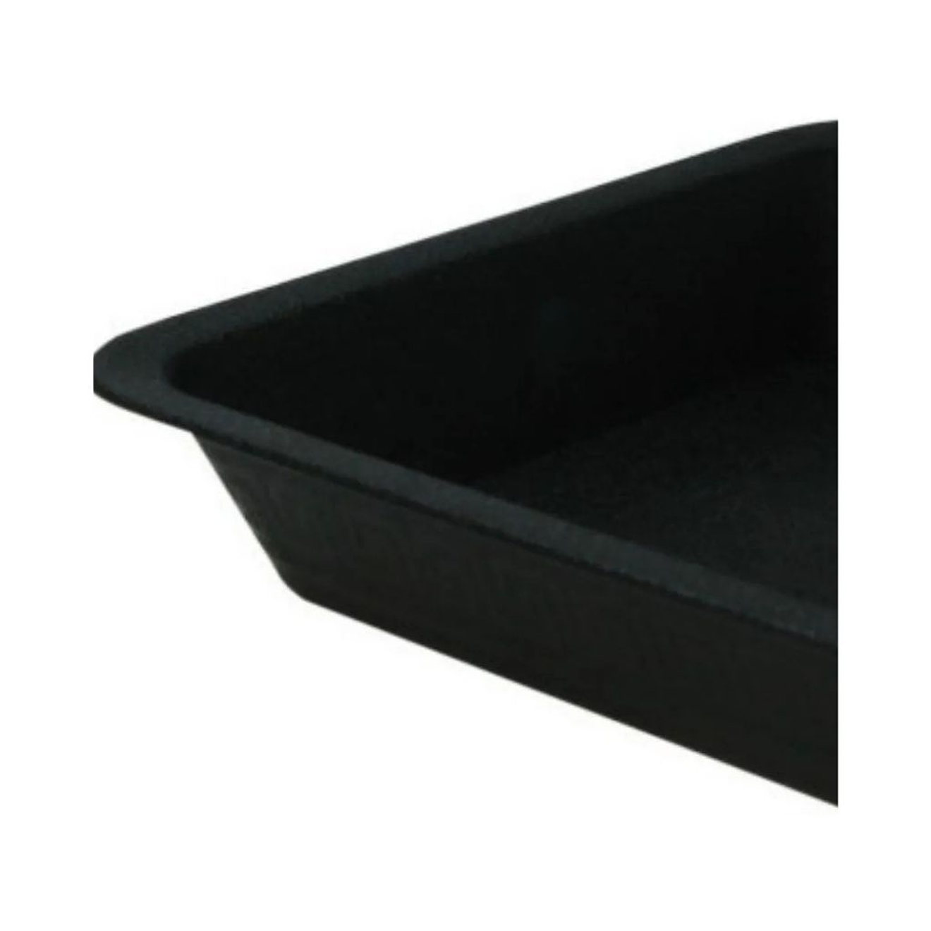 Plato Cuadrado Negro Para Macetas de 11 a 18 Litros 3