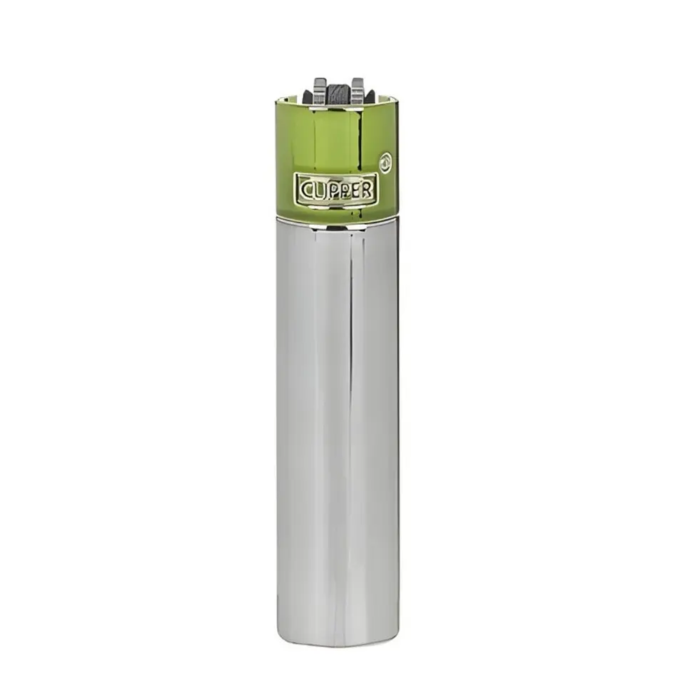 Encendedor Clipper Metálico Pistacho 2