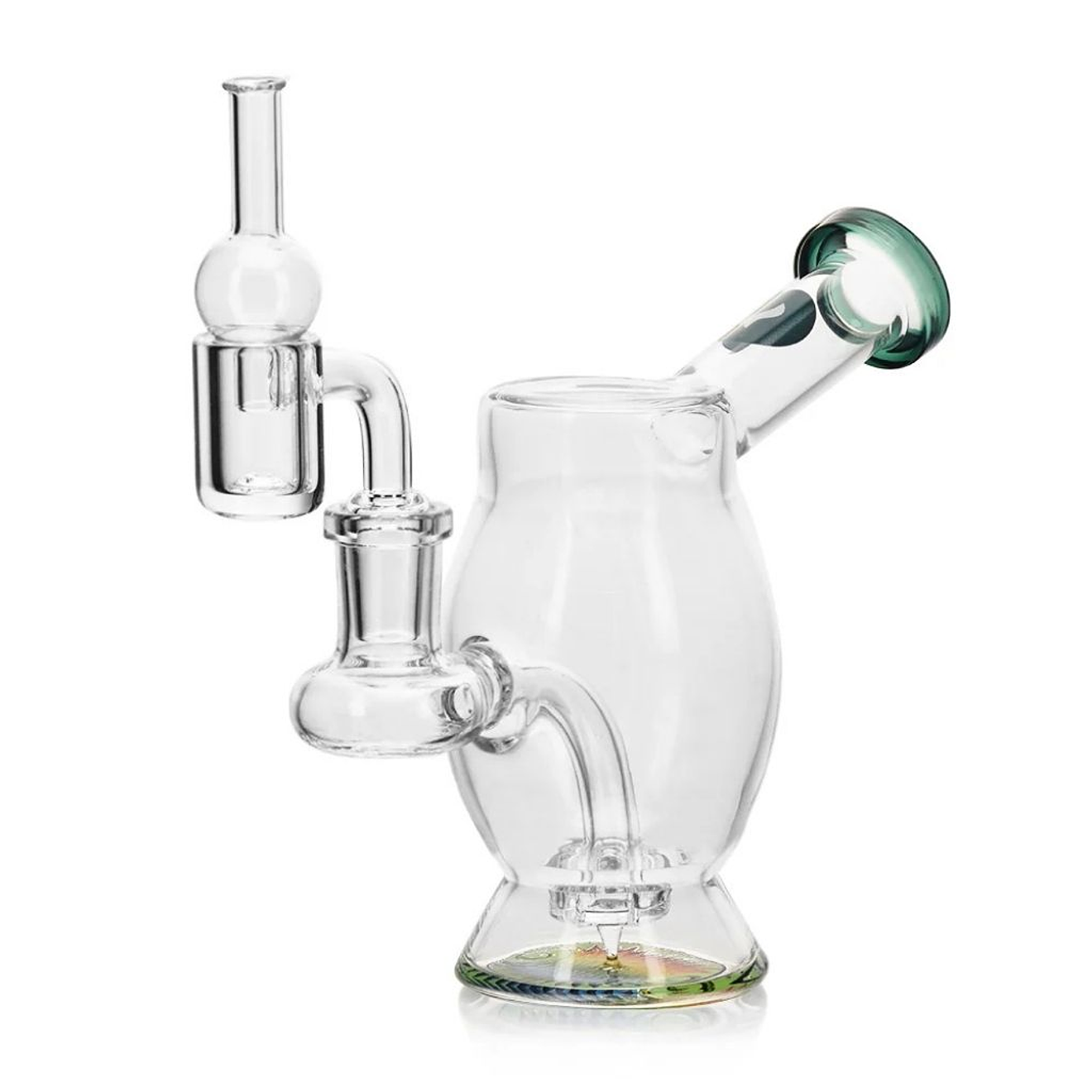 Calvo Wax Set Bubble Rig + Banger + Carb Cap 7