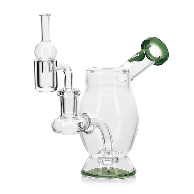 Calvo Wax Set Bubble Rig + Banger + Carb Cap 8