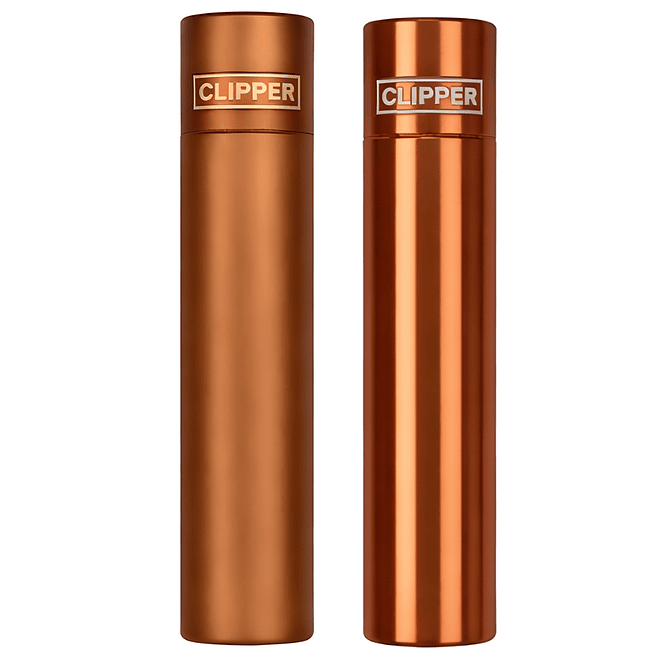 Encendedor Clipper Metálico Volcano 2