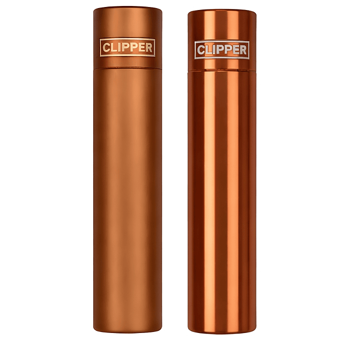 Encendedor Clipper Metálico Volcano 2