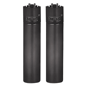 Encendedor Clipper Metálico Matt Black