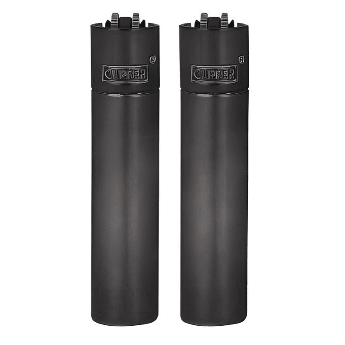 Encendedor Clipper Metálico Matt Black 2