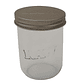 Raw Tarro Mason Jar de Vidrio 16oz - Miniatura 1