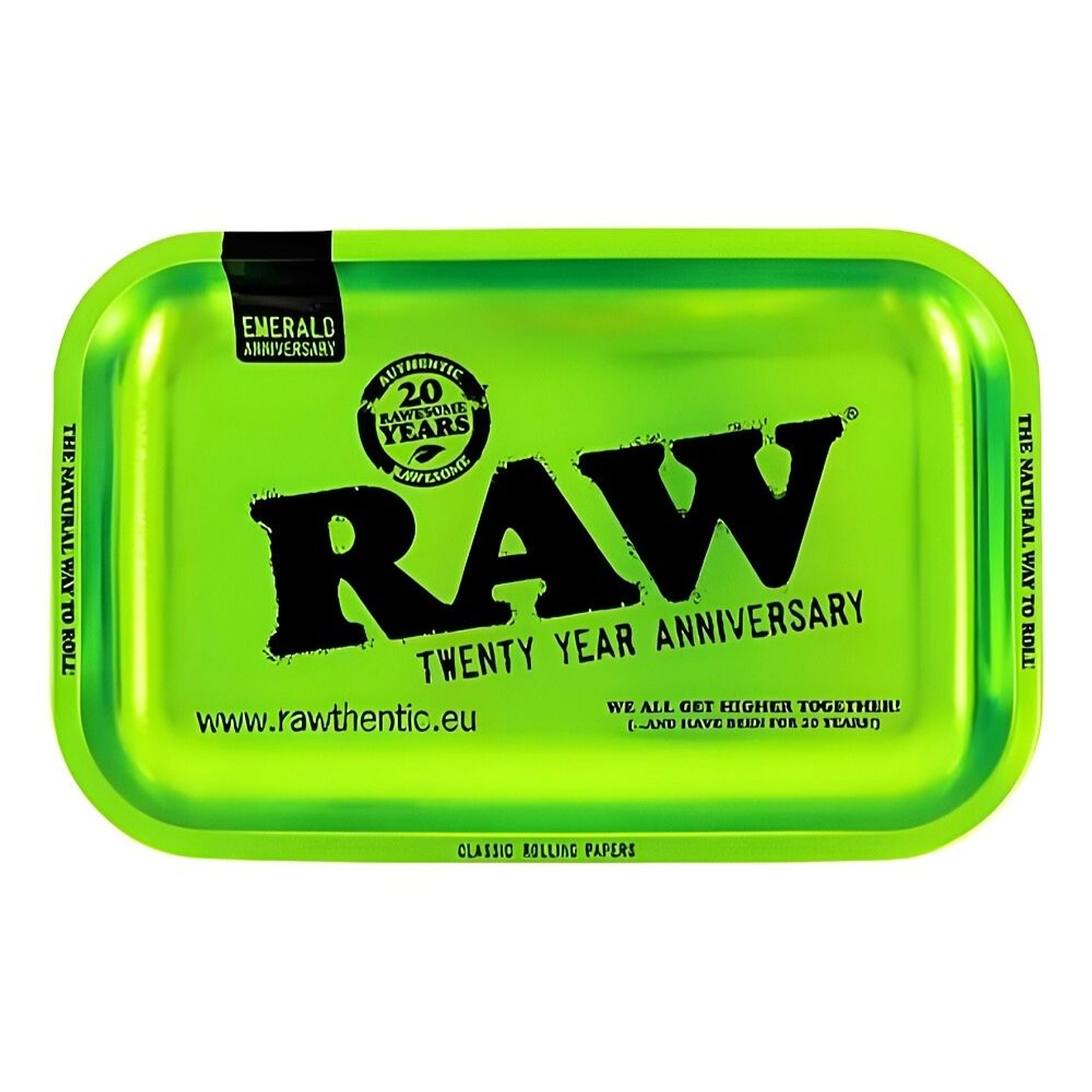 Bandeja Raw Verde Emerald 20 Aniversario - Mediana 1