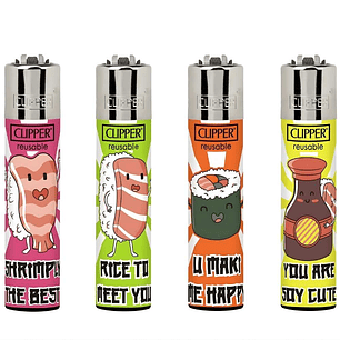 Encendedor Clipper Sushi Sentences