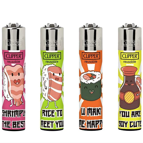 Encendedor Clipper Sushi Sentences